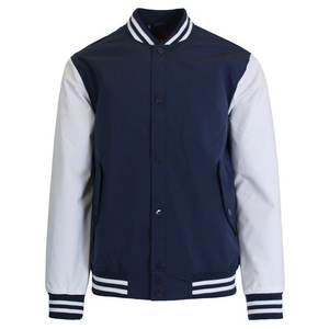 Chaquetas Varsity para hombre, chaqueta Bomber de piel sintética de béisbol clásica para la universidad y la escuela secundaria, abrigos de abrigo coloridos para Club Unisex - Product Image 1