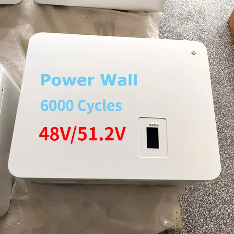 بطارية ليثيوم أيون Lifepo4 مولدات مماثلة لتخزين الطاقة الشمسية في المنزل Powerwall تصميم حاصل على براءة اختراع 5kwh 48V 100ah