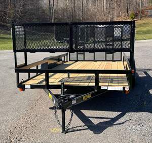 Remolque Multifuncional para ATV-TTC03A, Remolque con Grúa, Equipo de Carga Portátil de Alta Capacidad, para Cosecha Agrícola, 4 Años de Garantía - Product Image 1