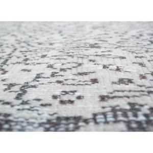 Tapis en laine noués à la main gris et noir vintage, nouveau tapis en laine fait main pour la maison, pour le salon, le couloir, rectangulaire, motif médaillon abstrait - Product Image 3