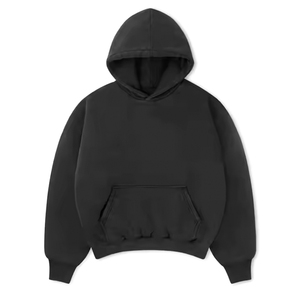 Customized Design Best Selling Men's <b>Thick</b> <b>Fleece</b> Hoodies Winter Arrival Customized Size Solid Pattern Hoodies - Product Image 1