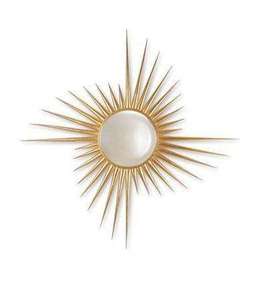 Espejo de pared decorativo dorado de calidad superior, diseño de hojas de Metal para el hogar, Hotel, pasillo, dormitorio, sala de estar, uso en espejo de pared - Product Image 2