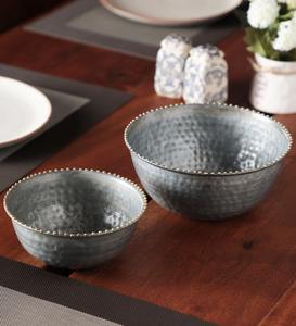 Cuenco redondo de Metal galvanizado, decoración de jardín, bañera - Product Image 2