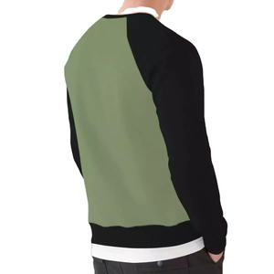 Sudadera con Capucha de Cuello Redondo 100% Algodón de Alta Calidad 2026 para Hombre, Diseño a Rayas con Bloques de Color, Elástica y Básica para Invierno - Product Image 2