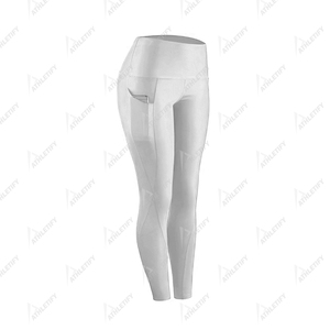 Leggings de yoga à taille élastique respirants et absorbant l'humidité, leggings de sport à taille haute pour femmes, vêtements de sport doux, respirants et extensibles. - Product Image 2
