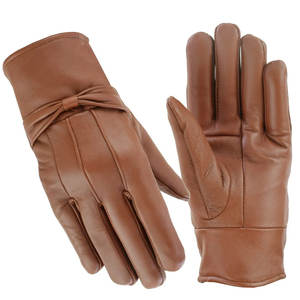 Gants en cuir design personnalisé Matériau confortable fabriqué pour l'hiver Scènes décontractées Prix du fabricant OEM - Product Image 3
