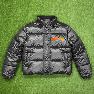 Chaqueta acolchada para mujer con cuello levantado y ajuste holgado, ropa informal de poliéster brillante, chaqueta de burbujas impermeable y a prueba de viento - Product Image 4