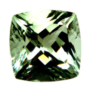 Piedras preciosas sueltas Naturales de La India, corte de cojín facetado, piedras preciosas de amatista de color verde Natural, lo mejor para hacer joyas, uso a granel - Product Image 1