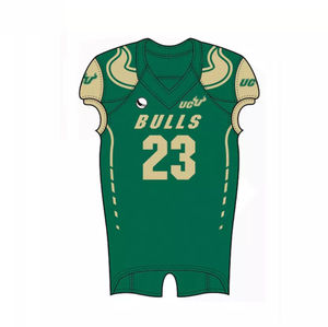 ออกแบบโลโก้เอง ชุดยูนิฟอร์มอเมริกันฟุตบอลแบบกำหนดเอง ออกแบบเอง เสื้ออเมริกันฟุตบอลปักลาย 7v7 คุณภาพสูง - Product Image 4