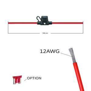 Portafusibles en línea de perfil bajo LED con tapa - Product Image 4