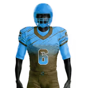 Maillot de football américain à design unique grande taille pour hommes, uniforme à la mode, hauts de football américain pour hommes - Product Image 4