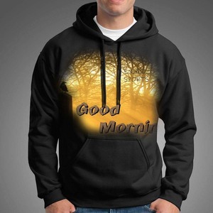 Sweat à capuche personnalisé hip-hop surdimensionné en polaire épaisse et lourde en coton 100% de qualité supérieure pour hommes - Product Image 1