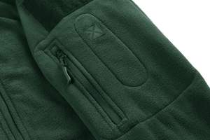 Chaqueta con Capucha Acolchada Unisex para Hombre, Forro de Algodón, Secado Rápido, 6 Bolsillos con Cremallera, Cierre Completo, Cálida para Deportes de Invierno al Aire Libre - Product Image 3