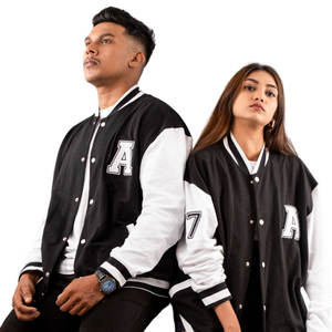 Venta al por mayor de chaquetas universitarias a prueba de viento teñidas lisas, chaquetas Letterman acolchadas con parches personalizados para ropa unisex - Product Image 1