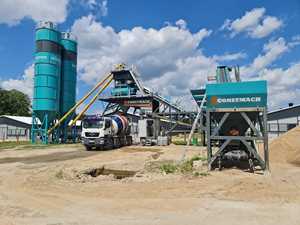 100 M3/h Brandneue mobile Beton mischa nlage zum Verkauf, jetzt bestellen!