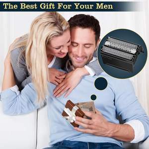 Cabezal de Repuesto para Afeitadora Eléctrica USB, Cabezal Rotatorio de Doble Cuchilla, Afeitadora Facial Impermeable y Lavable para Máquina de Afeitar - Product Image 6