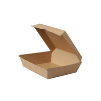 Boîte d'emballage de snack en carton ondulé personnalisé avec impression de logo Boîtes alimentaires et de snack ondulées écologiques pour l'emballage