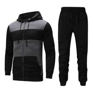 Men's Cotton <b>Fleece</b> Two piece Set Tracksuit Custom Logo Sportswear Jogger <b>Hoodie</b> & Pants Casual Gym Wear Jogging Sets - Product Image 6