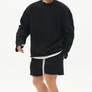 Grueso Big Hood Design Custom Men Hoodies Plain Sudadera de alta calidad - Product Image 4