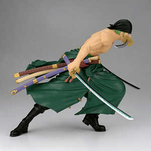 Grandistista Roronoa Zoro II ของเล่นสะสมแอ็กชันฟิกเกอร์ PVC สำหรับแฟนๆของกล่องต้นฉบับชิ้นเดียว - Product Image 3