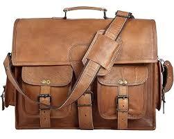 Premium Quality Unique Stylish <b>Leather</b> <b>Laptop</b> <b>Bag</b> With Unique Pattern For Gift Collection Work And Personal Use At Lowest Coast - Product Image 5