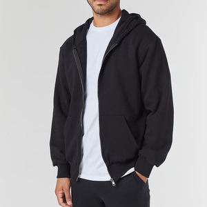 Sudadera con Capucha Ligera de Forro Polar para Invierno, Bordada Personalizada, con Impresión DTG, Ecológica, de Secado Rápido, Estilo Casual Urbano para Hombre - Product Image 1