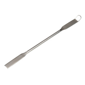 Espátula Doble Chattaway de Acero Inoxidable, Redondeada y Curvada para Dosificación y Manipulación Precisas - Burkle GmbH, Hecho en Alemania - Product Image 1