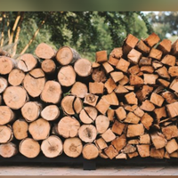 Bois de chauffage à faible émission de fumée, four à bois de chauffage bois de scie séché pour les cuisinières intérieures et extérieures et les feux de camp