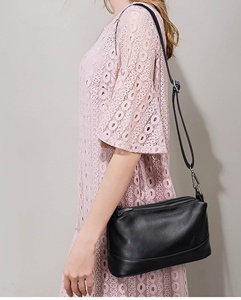 Venta al por mayor Venta caliente de encargo de cuero genuino Color de moda bolso de lujo del bolso de hombro para las mujeres - Product Image 2