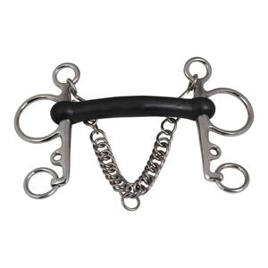 Pelham Durable Rubber Bit Horse Bits Equipo ecuestre equino Juego de 4 brocas 2025 - Product Image 6