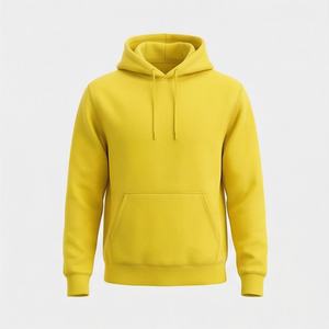 Hoodie surdimensionné élégant pour homme, design vintage délavé avec poche avant, confortable, personnalisable pour l'hiver. - Product Image 1