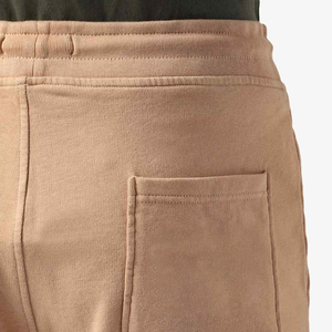 Pantalones cortos cómodos para hombre, cintura elástica, bolsillo, venta al por mayor, pantalones cortos informales de algodón estampados, logotipo personalizado, entrenamiento atlético, gimnasio - Product Image 6