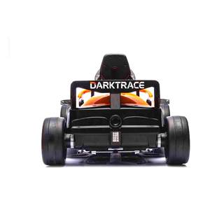 Coche Eléctrico RC MCLAREN 12V Equipo F1 Negro y Naranja 1123 BK Coche Montable 115x67cm - Product Image 2