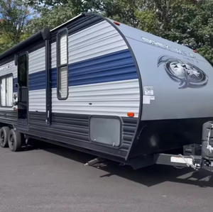 Remolque de Viaje Usado a Precio Accesible, Modelo 2021 2022, Remolque para Transportar Vehículos, RV CHEROKEE GREY WOLF 26RR, Remolques de Viaje Forest Rivers, Autocaravanas - Product Image 2