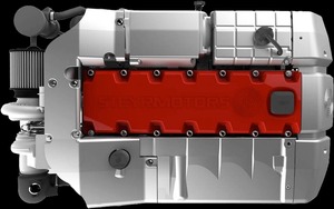 New Steyr Motors MO256 250HP Inboard <b>Outboard</b> Marine Diesel Engine Electric & Gasoline Fuel for <b>Boating</b> - Product Image 3