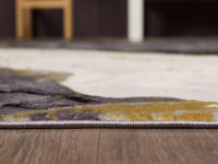 Tapis turc de luxe fait à la machine, gris beige, de qualité supérieure pour salon, fabriqué à Gaziantep.