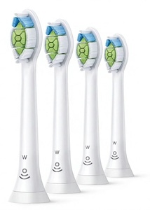 OEM - Têtes de brosse W2, lot de 4, blanches, pour un nettoyage plus en profondeur entre les dents et la ligne gingivale - Product Image 1