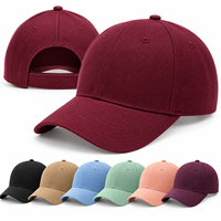 Casquette de baseball en coton Oxford à six panneaux, souple, protection solaire, vente en gros, casquette vierge à visière, broderie personnalisée