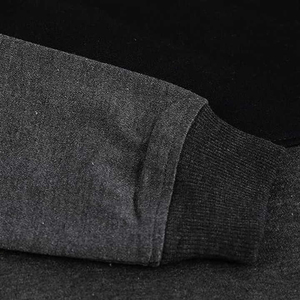 2025 gros hommes sweats meilleur tissu coton mélangé personnalisé sweat-shirt uni personnalisé hommes sweat-shirt vêtements - Product Image 3