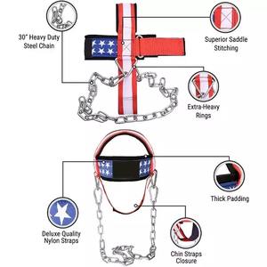 ชุดสายรัดศีรษะสำหรับออกกำลังกายพร้อมเข็มขัดโซ่,ชุดยกกระชับสัดส่วนและยกกระชับสัดส่วนสินค้าขายดี - Product Image 3