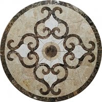Parquet incrusté de marbre éco-responsable pour la conception de murs intérieurs de maisons et d'hôtels, solution de design graphique, matériau en pierre