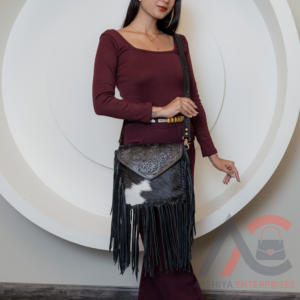 ใหม่กระเป๋าสะพายข้างหนังวัวเครื่องมือทำด้วยมือสไตล์โบฮีเมียนแท้คุณภาพสูงหนังแท้100% คุณภาพสูงมีสายสะพายส่วนตัว - Product Image 3