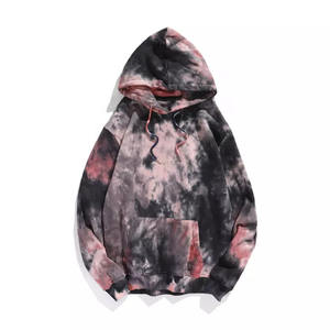Nouveaux hommes Logo personnalisé Tie Dye Hoodies à manches longues Zip-up Fashion Style haute qualité automne Hoodies pour hommes - Product Image 6