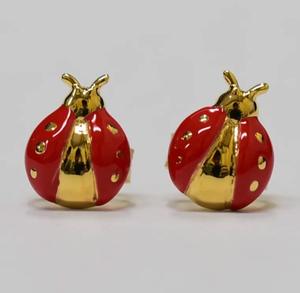 ต่างหูรูปเต่าทองชุบทอง 14K เงินแท้ S925  แบบเรียบหรู  สามารถปรับแต่งได้สำหรับขายปลีก รับผลิตแบบ OEM ODM เครื่องประดับผู้หญิง ผลิตในประเทศไทย - Product Image 1