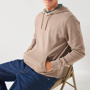 Sudadera con Capucha Clásica de Invierno, Informal, Lisa, Unisex, para Hombre, Talla y Color Personalizables, Transpirable, de Secado Rápido, Spandex/Algodón - Product Image 4