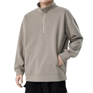 High Quality <b>Yarn</b>-Dyed <b>Polyester</b> Cotton Fleece Hoodies Unique Colors for Winter Comfort - Product Image 6