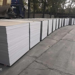 แผ่นยิปซัมคุณภาพสูงขนาด 4x8 ฟุต ผิวเคลือบกระดาษ สำหรับโรงงาน โกดัง และบริษัทก่อสร้างสำนักงานอุตสาหกรรม - Product Image 4