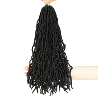 Mèches synthétiques tressées pour extensions capillaires, vente en gros pour cheveux africains