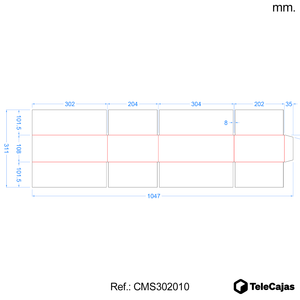 Caja de Cartón Corrugado Marrón de 30x20x10 cm sin Asas, Materiales Reciclados, Anónima y para Envío de Calcetines - Product Image 4