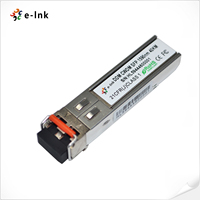 3G-SDI CWDM SFP Transceiver optik 18 panjang gelombang Transceiver 40km dan 60km pilihan untuk transmisi serat Video HD